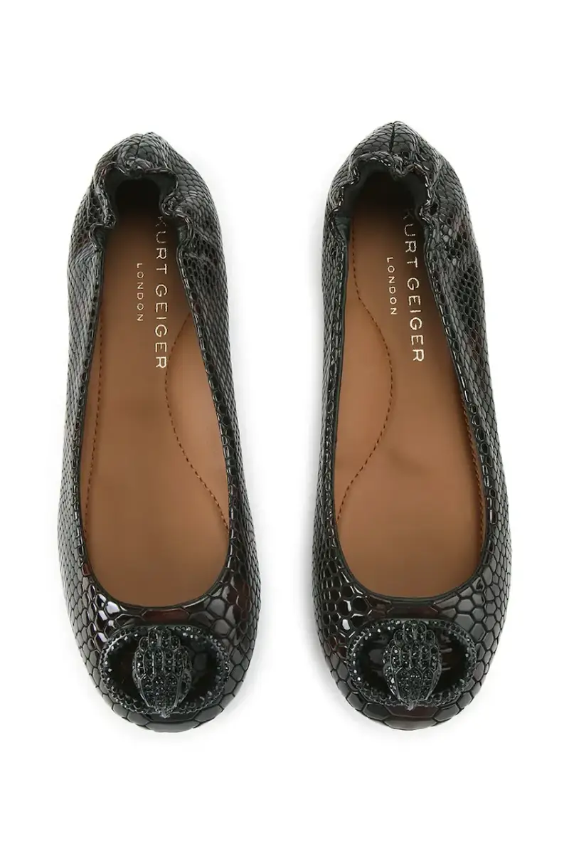 Kurt Geiger London Ballerine Nero 3920117 miniatura 2