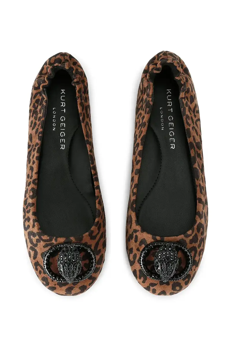 Kurt Geiger London Ballerine Marrone 3889889 miniatura 2