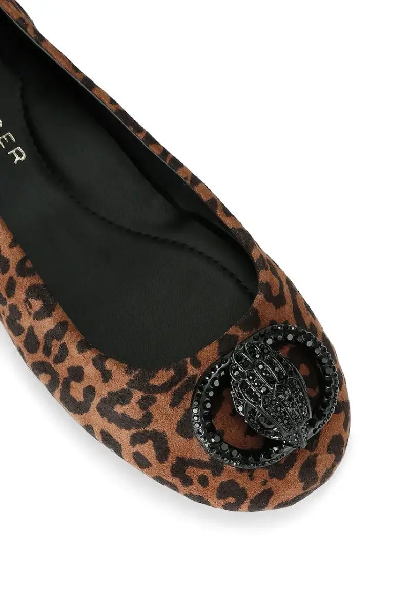 Kurt Geiger London Ballerine Marrone 3889889 miniatura 3