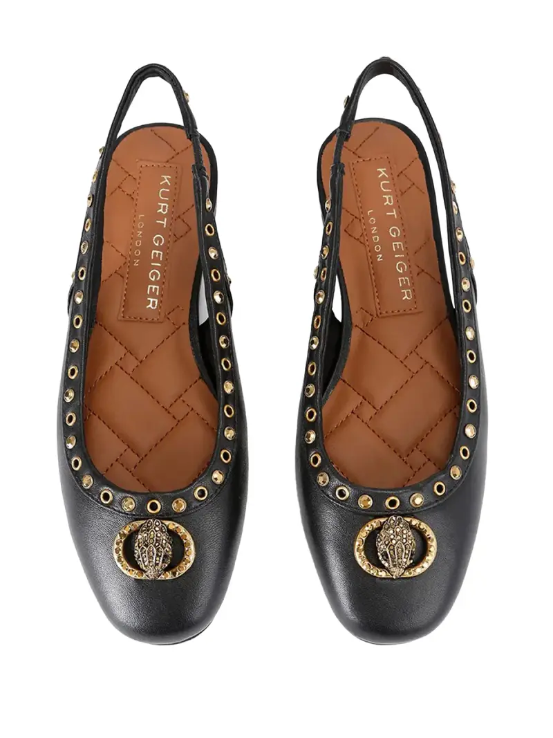 Kurt Geiger London Ballerine Nero 4021836 miniatura 2