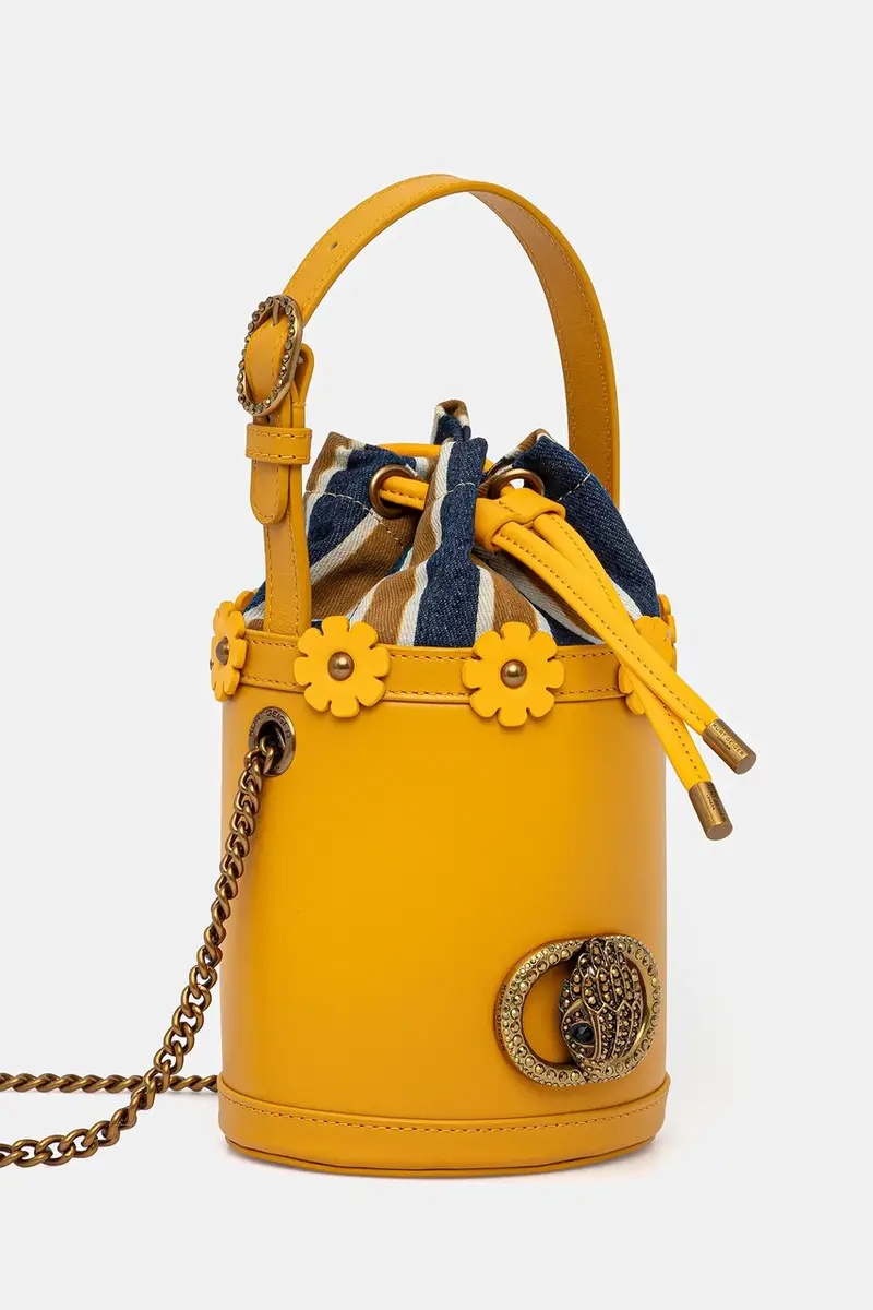 Kurt Geiger London Borsa a mano Giallo 3913688 miniatura 2