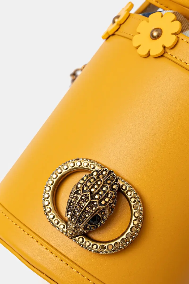 Kurt Geiger London Borsa a mano Giallo 3913688 miniatura 4