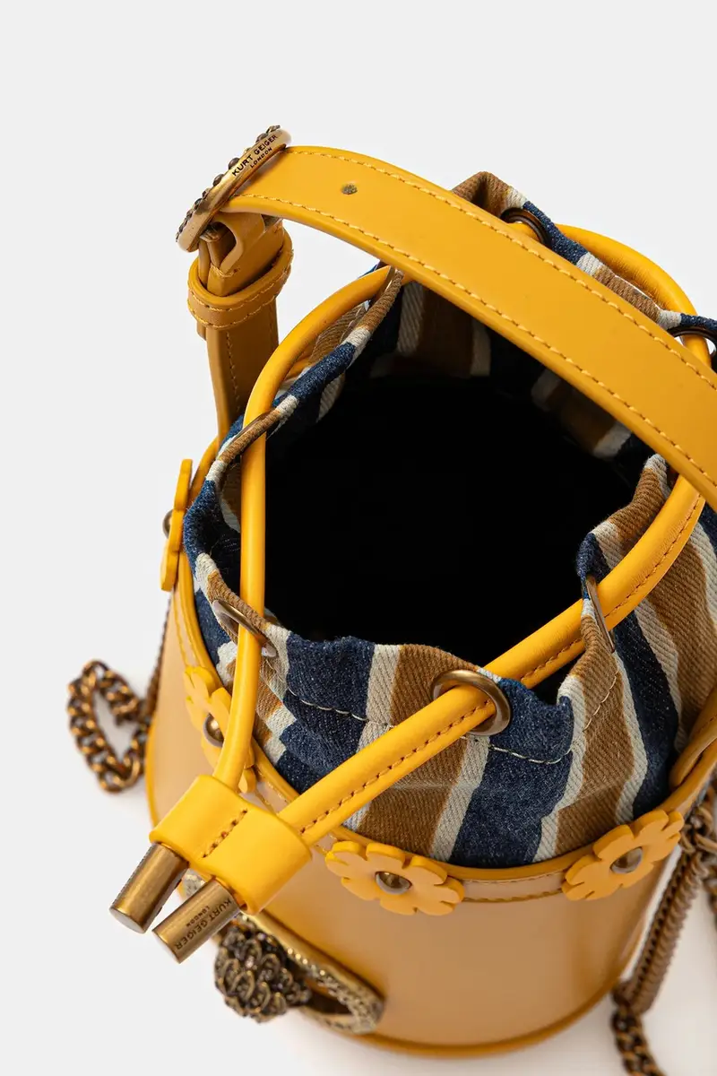 Kurt Geiger London Borsa a mano Giallo 3913688 miniatura 5