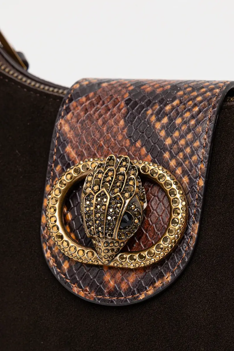 borsa in pelle scamosciata CHELSEA colore marrone 3601139219 miniatura 4