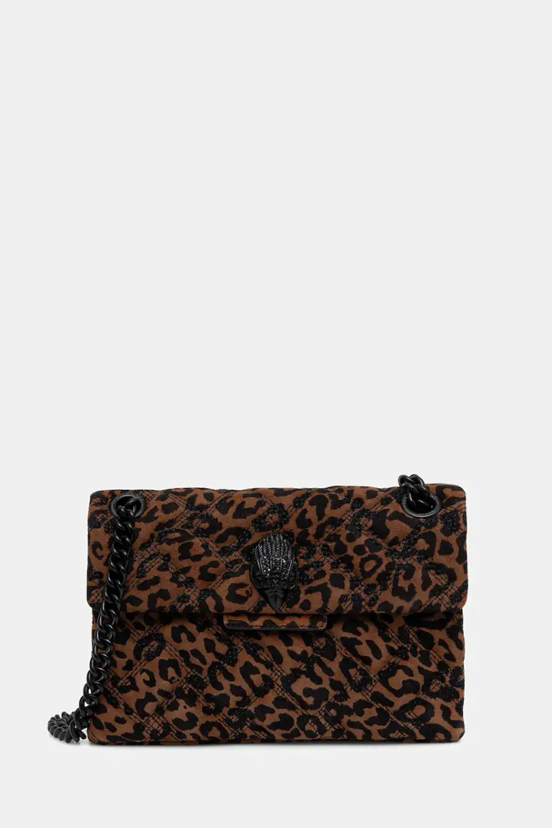 borsa in pelle scamosciata MINI KENSINGTON colore marrone 5017339289