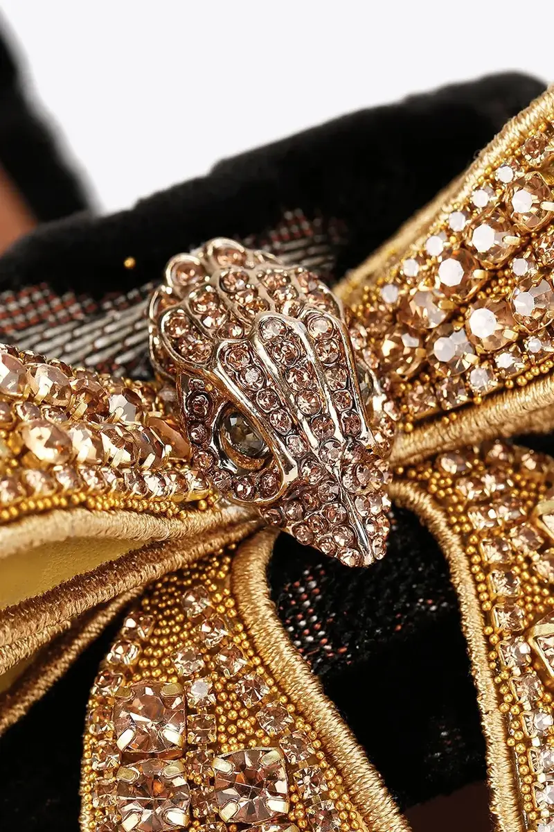 ciabatte slide Kensington Bow Flat Sdl donna colore nero 655735689 miniatura 4