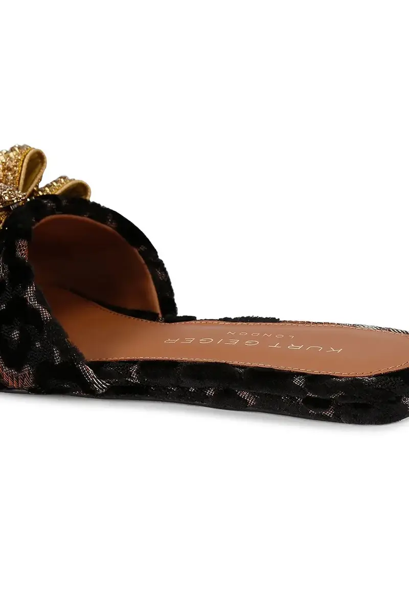 ciabatte slide Kensington Bow Flat Sdl donna colore nero 655735689 miniatura 5