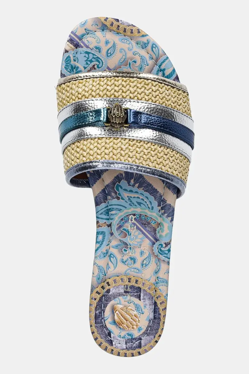 ciabatte slide Southbank Flat Sandal donna colore oro 2025249689 miniatura 4