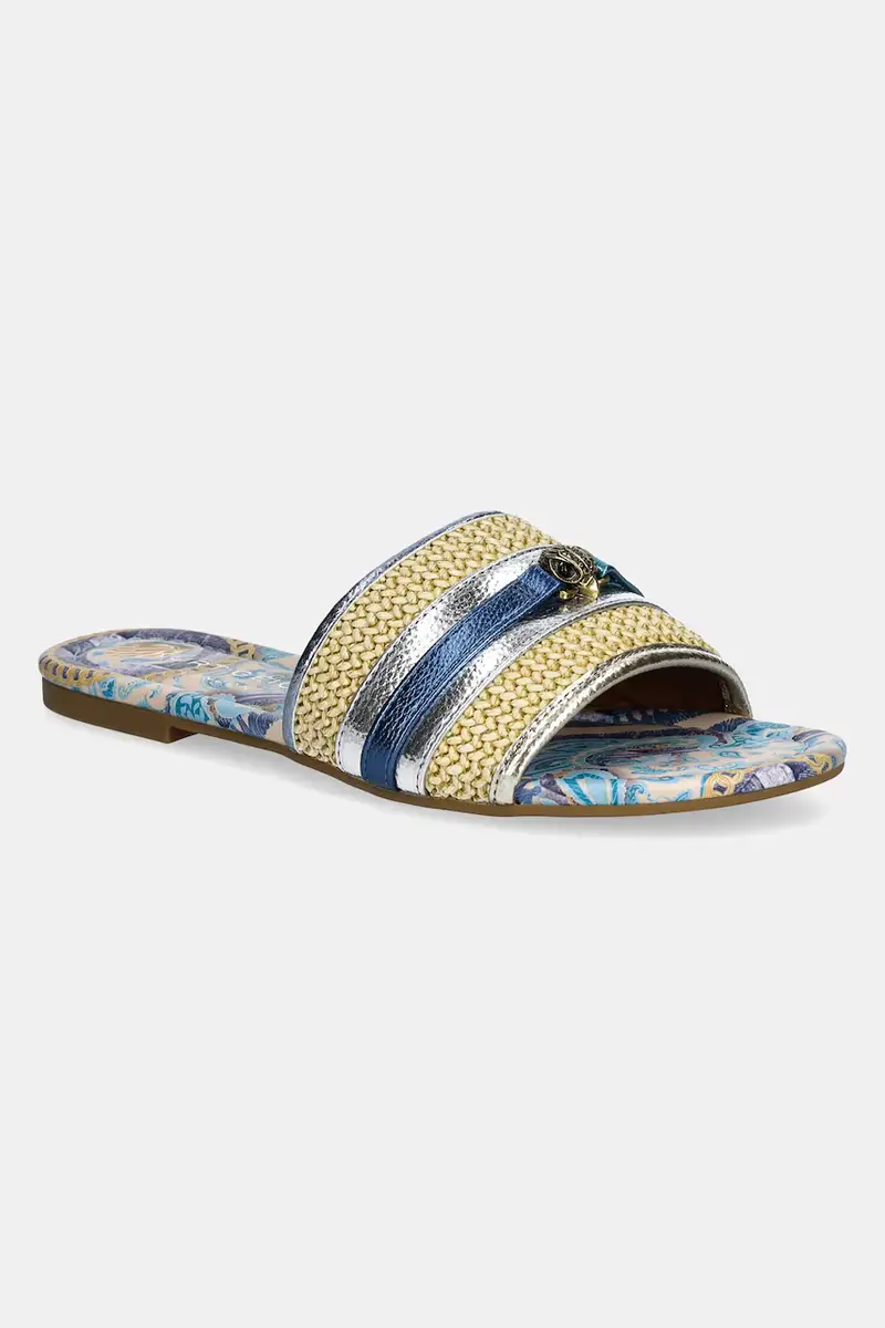 ciabatte slide Southbank Flat Sandal donna colore oro 2025249689