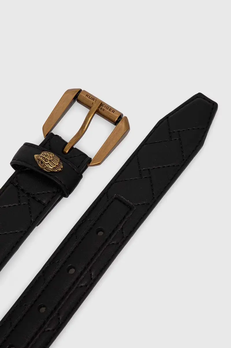 cintura in pelle donna colore nero miniatura 2