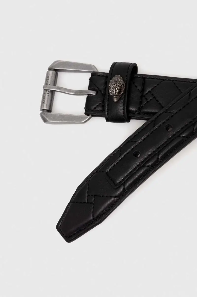 cintura in pelle donna Nero miniatura 2