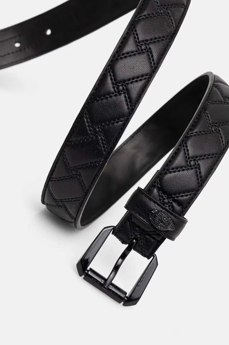 cintura in pelle KENSINGTON donna colore nero 760209109 miniatura 2