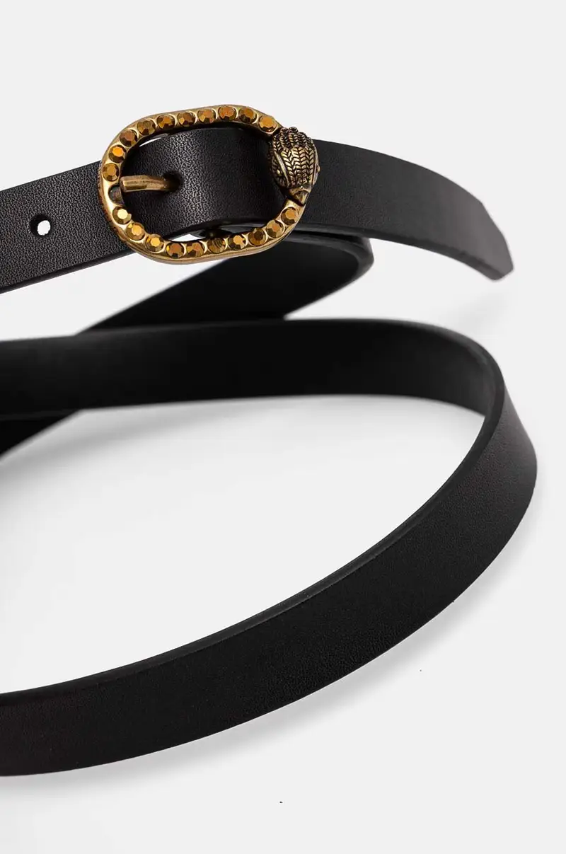 cintura in pelle MAYFAIR donna colore nero 3654000109 miniatura 2