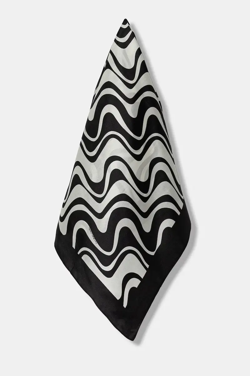 foulard in seta donna colore nero 2098513469