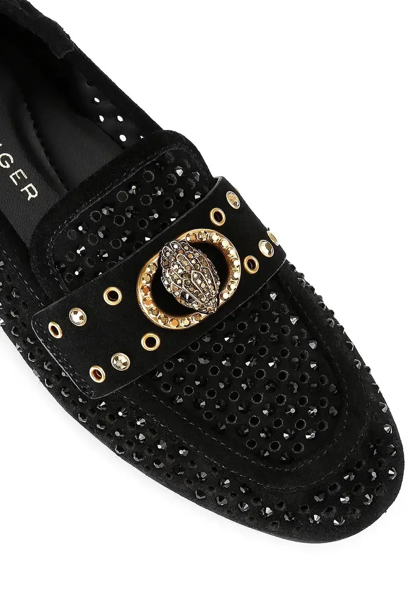 Kurt Geiger London Mocassini Donna Nero 3890031 miniatura 3
