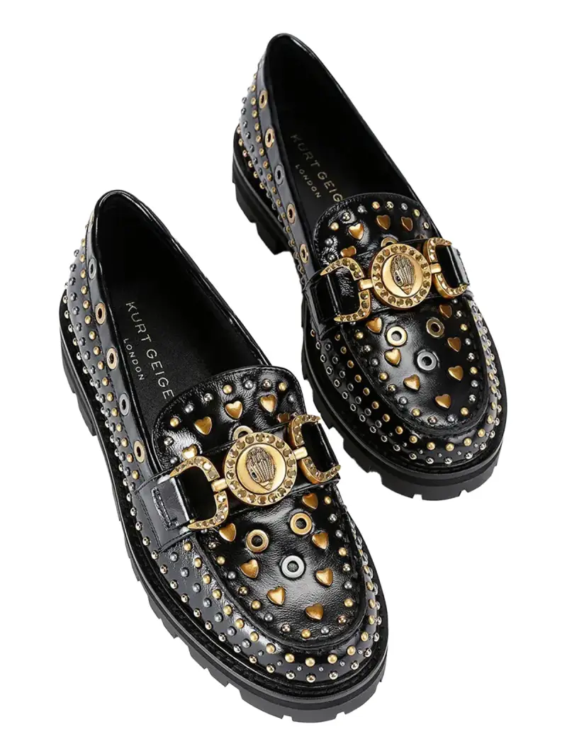 Kurt Geiger London Mocassini Nero 4021843 miniatura 2