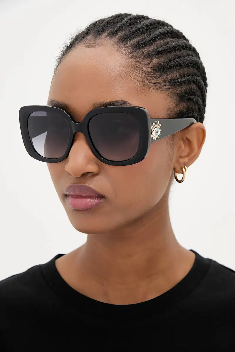 Kurt Geiger London Occhiali da sole Donna Nero 3889963