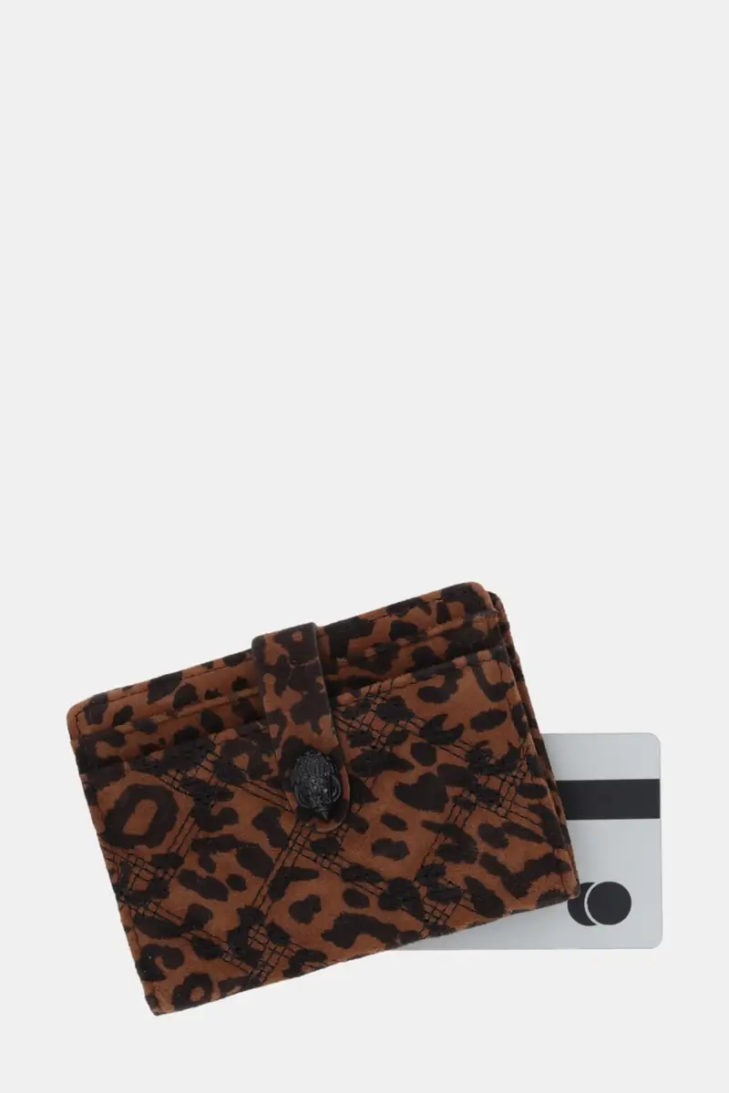 portacarte in pelle Marrone miniatura 4