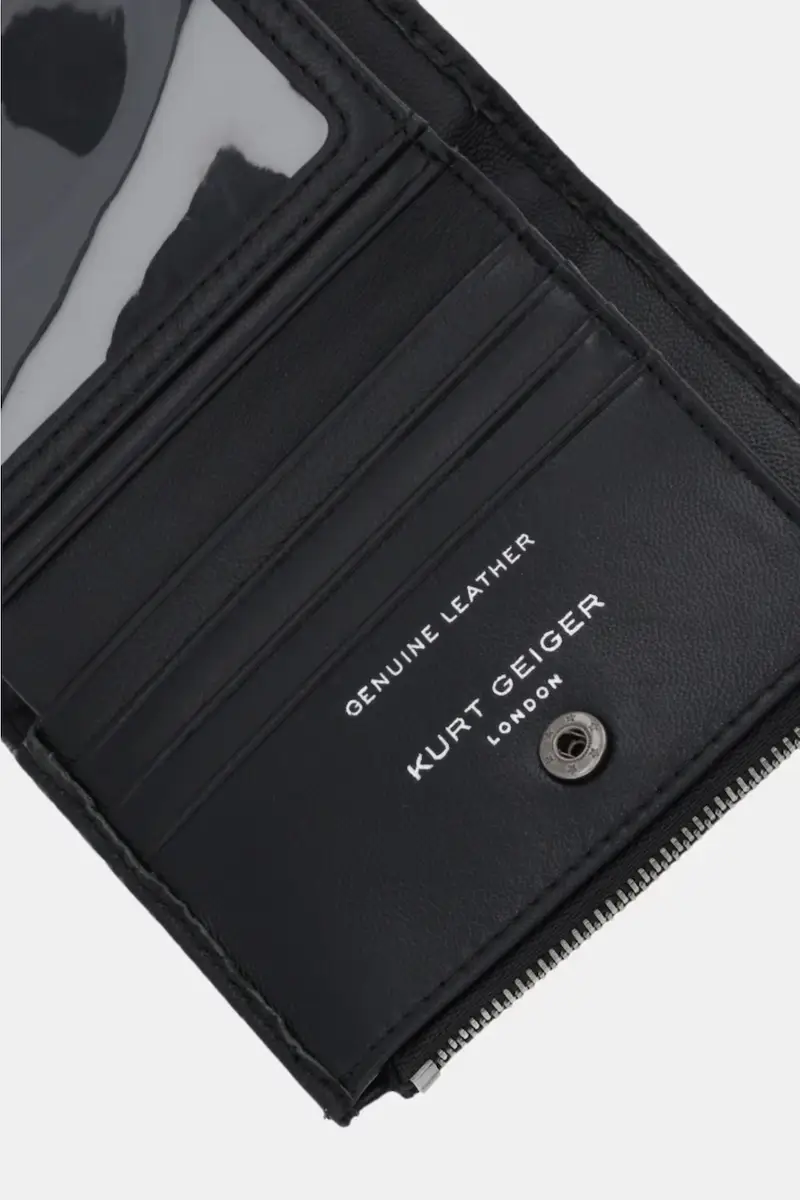 portafoglio in pelle MINI PURSE KENSINGTON donna colore nero 4198700019 miniatura 3