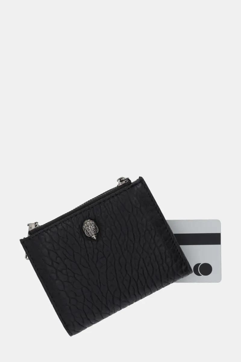 portafoglio in pelle MINI PURSE KENSINGTON donna colore nero 4198700019 miniatura 4