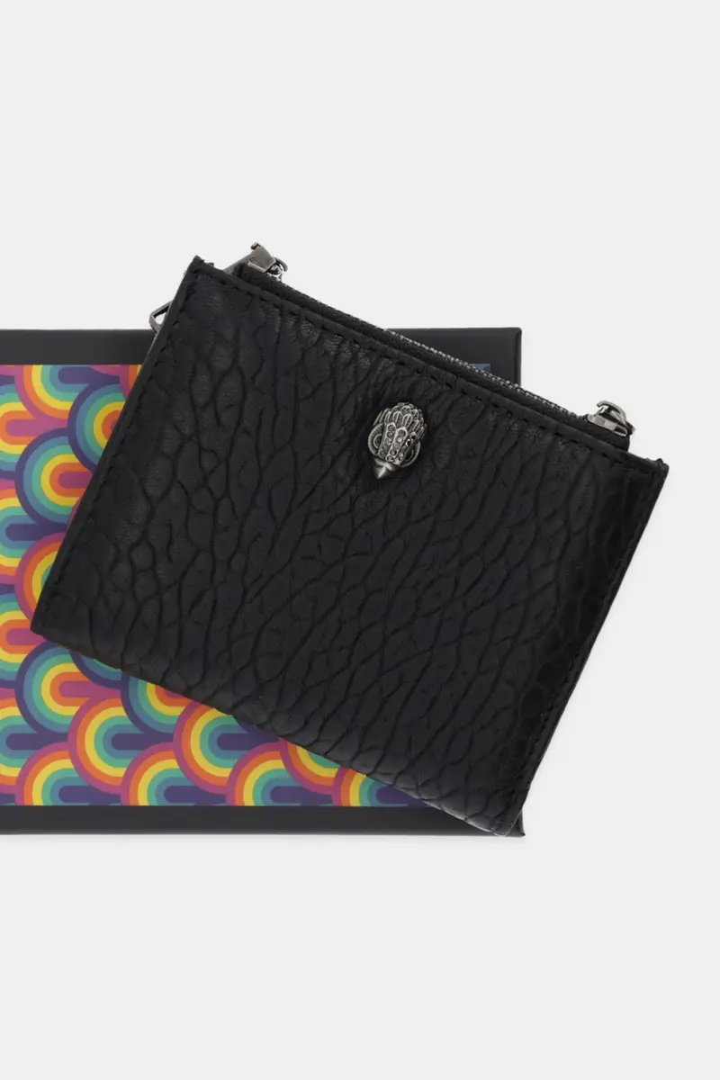 portafoglio in pelle MINI PURSE KENSINGTON donna colore nero 4198700019 miniatura 5