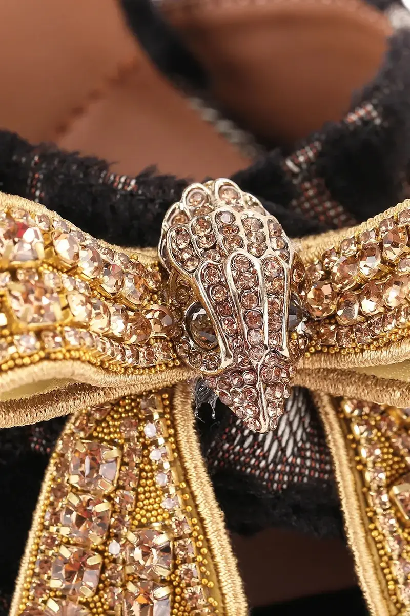 sandali Bow Platfrom Sandal Marrone miniatura 4