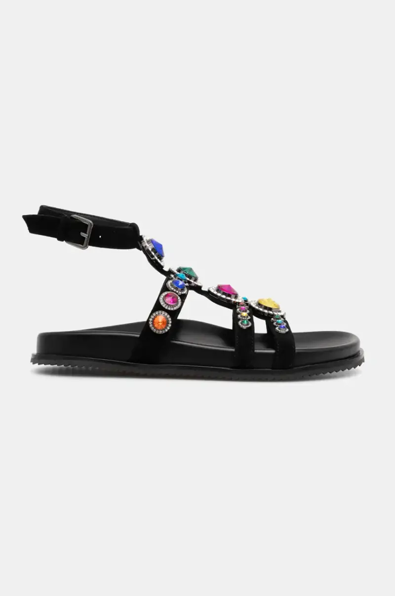 sandali in camoscio Octavia Flexi Gladiator donna colore nero 4369009209 miniatura 2