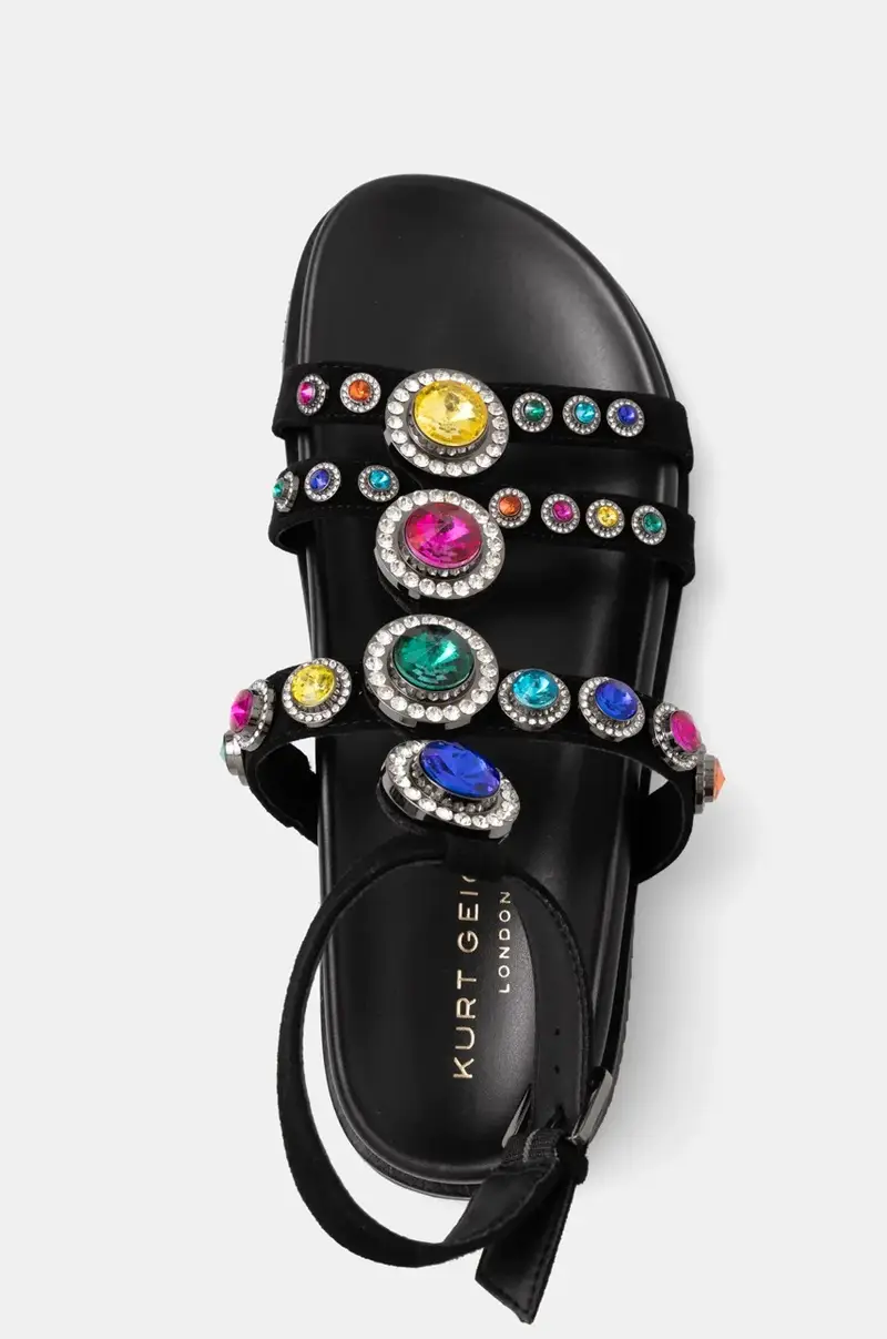 sandali in camoscio Octavia Flexi Gladiator donna colore nero 4369009209 miniatura 4