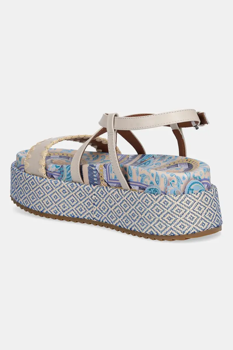 sandali in pelle Chelsea Flatform Sandal donna colore beige 4352286109 miniatura 3