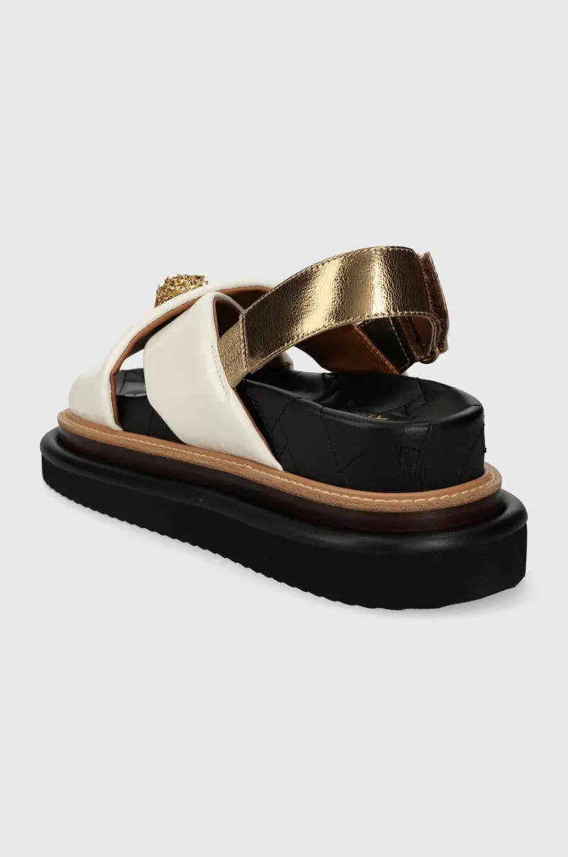 sandali in pelle Orson Cross Strap Sandal donna colore bianco 9992241109 3469661109 miniatura 3