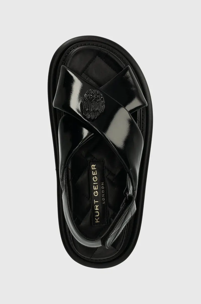 sandali in pelle Orson Cross Strap Sandal donna colore nero 2028900309 9992241109 miniatura 4
