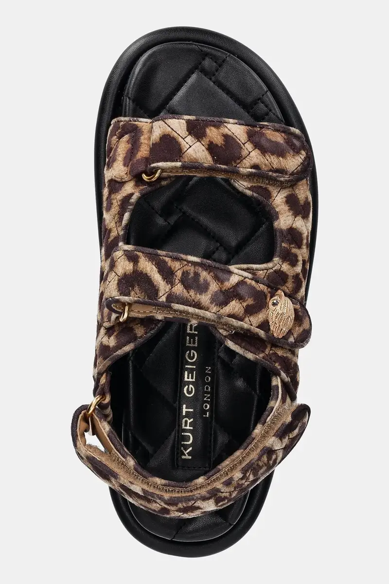 sandali in pelle Orson donna colore beige 3469639289 miniatura 4