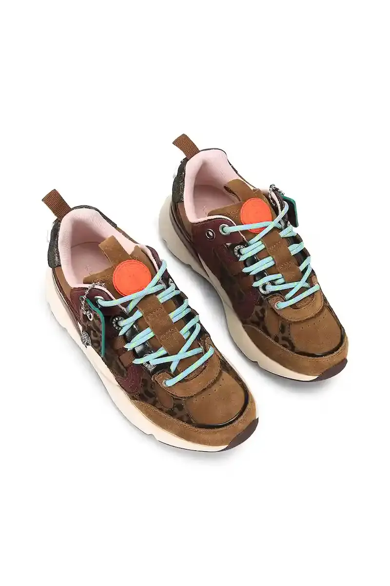 sneakers in pelle Kurt Runner donna colore marrone 5064339619 miniatura 2