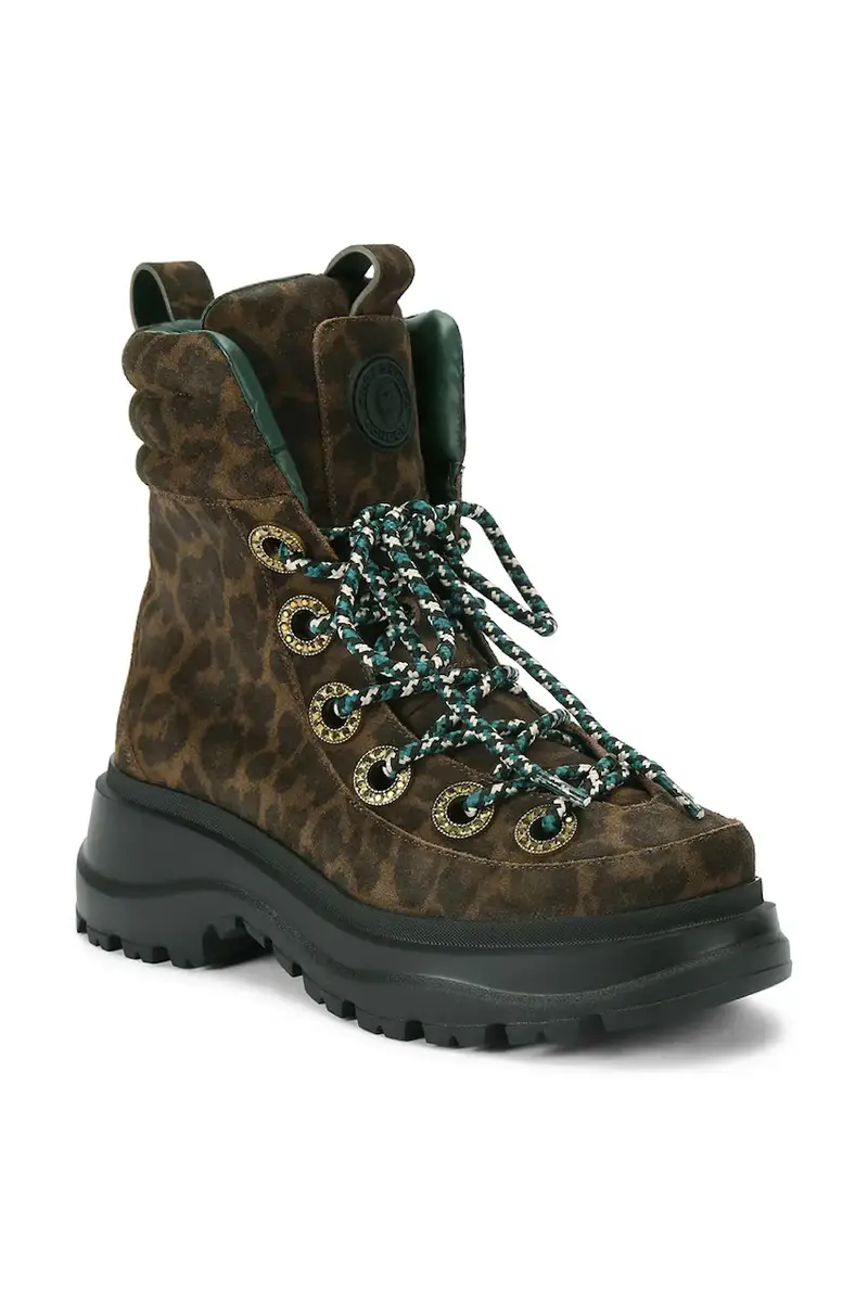 stivaletti alla caviglia in camoscio Kensington Hiker donna colore marrone 4991835289 miniatura 2