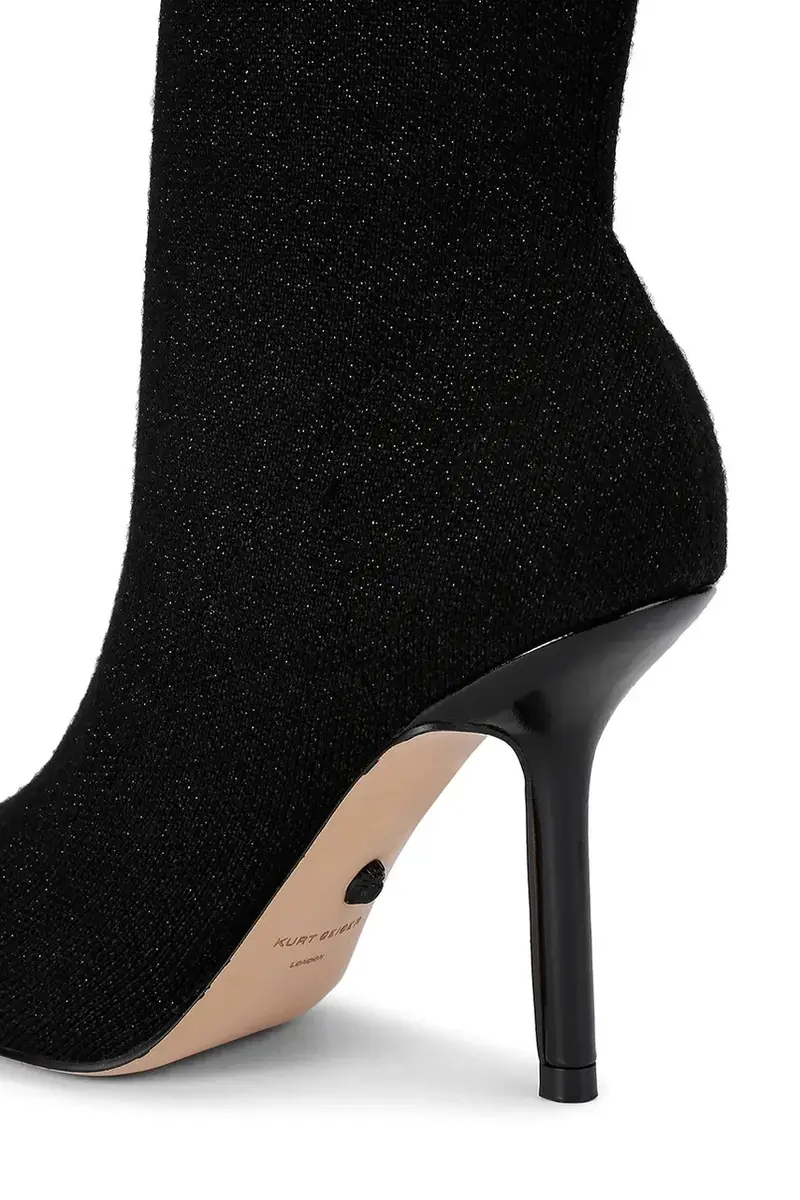 stivaletti alla caviglia Regent Point Sock Boot donna colore nero 4994900609 miniatura 4