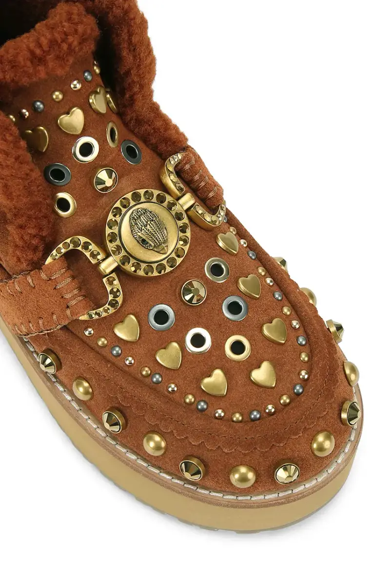 stivali da neve in camoscio Mansion Cosy Boot Marrone miniatura 3