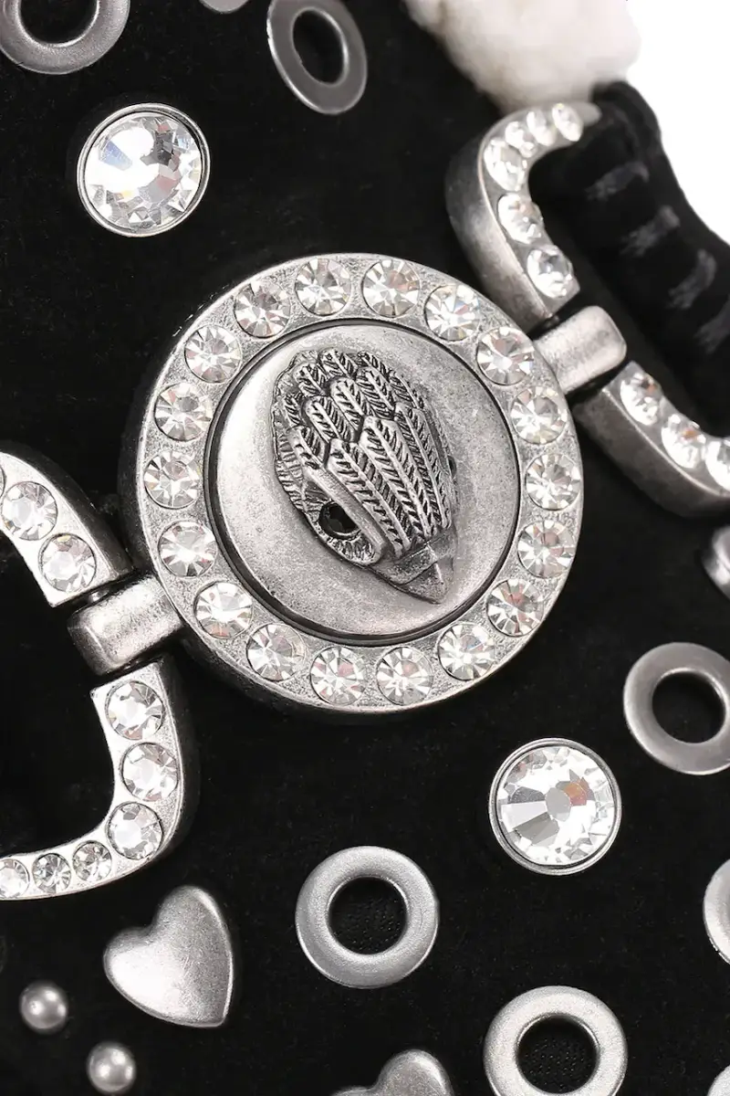 stivali da neve in camoscio Mansion Cosy Boot Nero miniatura 4