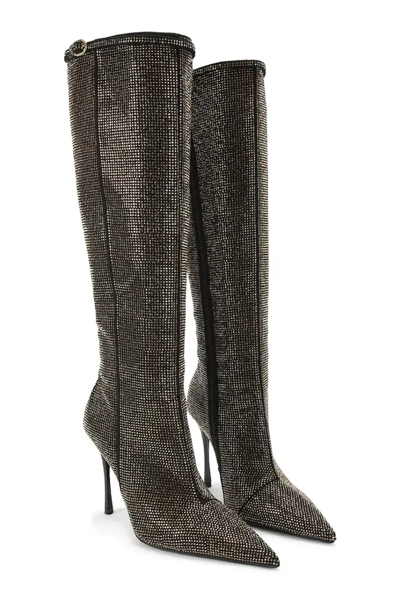 stivali Mayfair Point Knee Boot donna colore nero 4992705609 miniatura 2