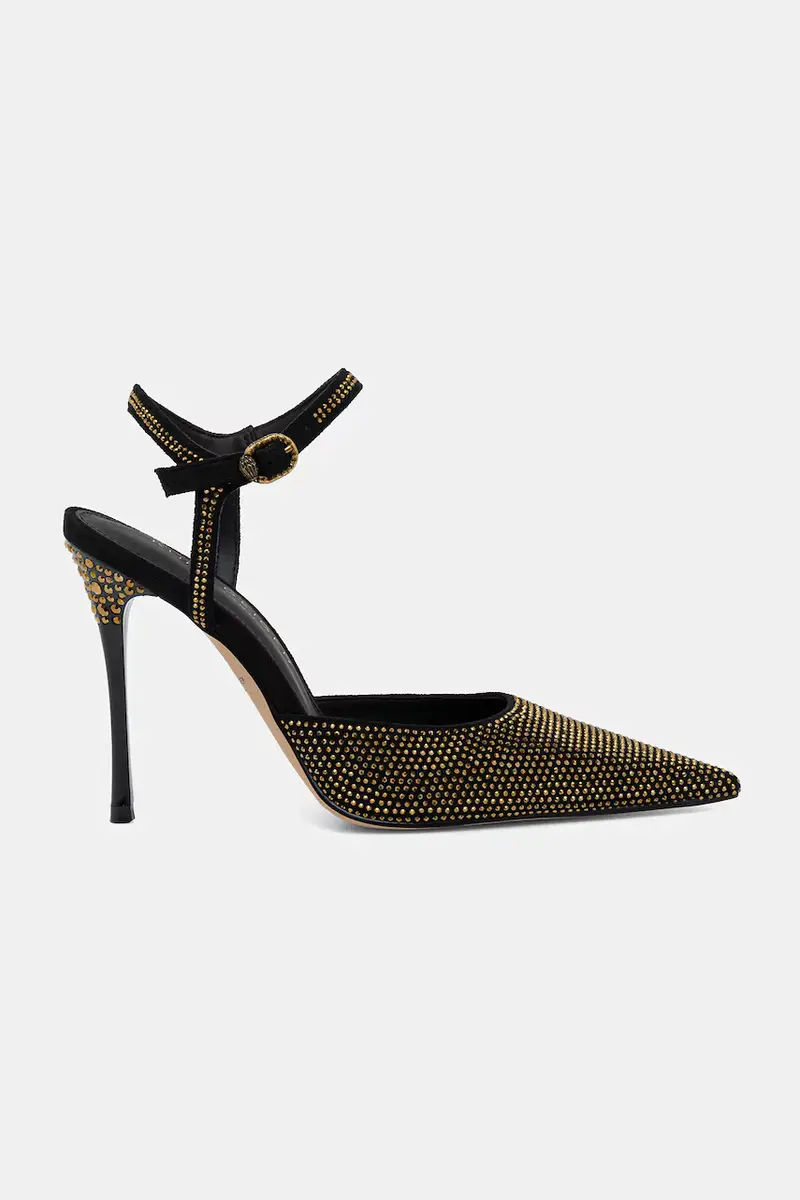 tacchi a spillo Mayfair Point Ankle Strap colore nero 4989405609 miniatura 2