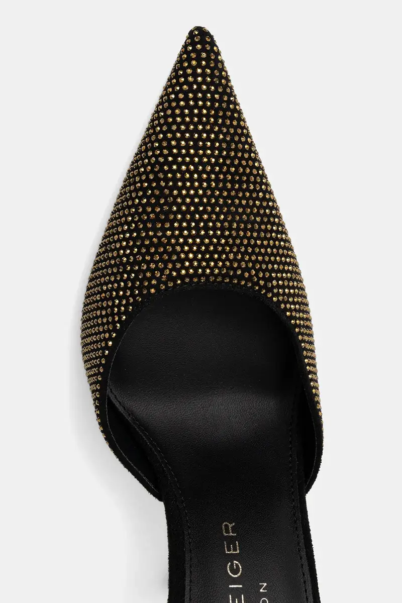 tacchi a spillo Mayfair Point Ankle Strap colore nero 4989405609 miniatura 4