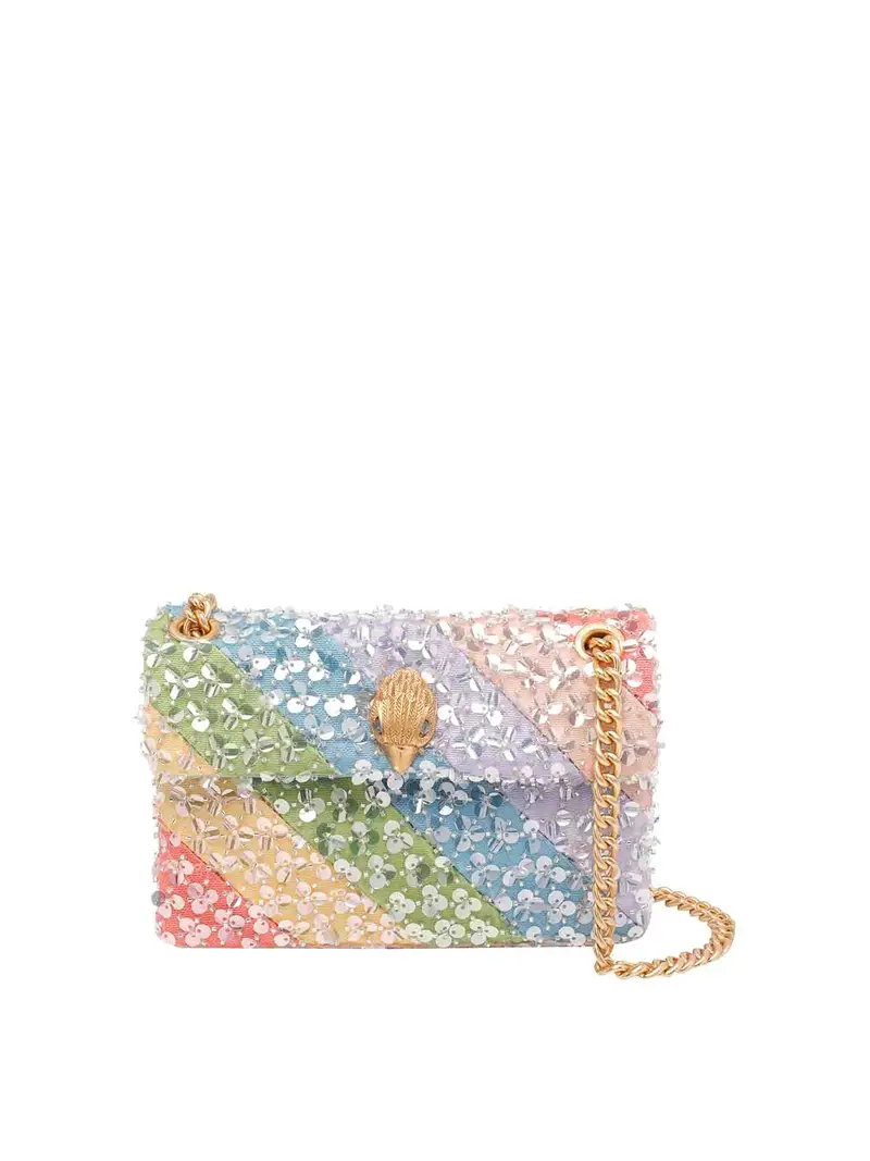 Mini borsa a tracolla Kensington Multicolore