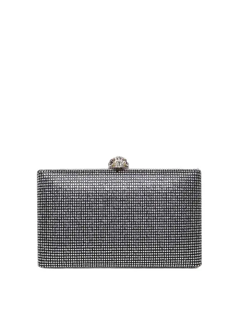 Pochette Kensington Con Cristalli Nero