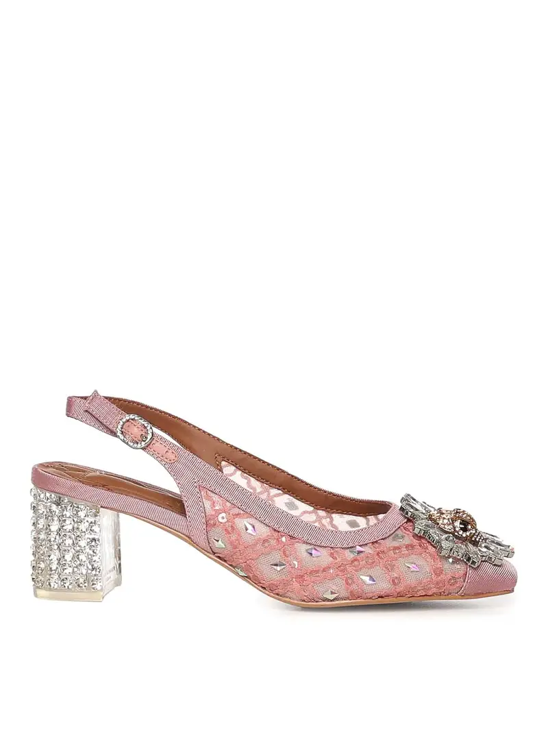 Slingback Chelsea Rosa Chiaro