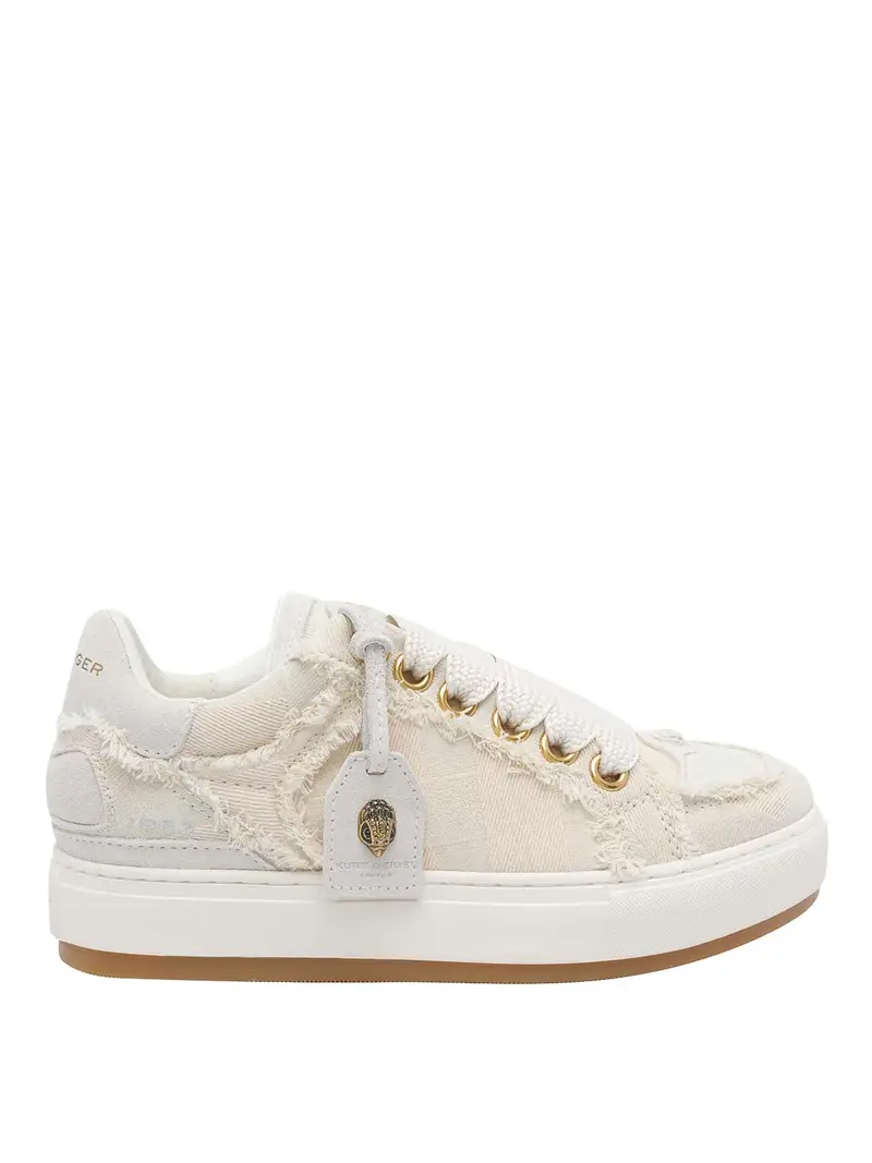 Sneakers beige con etichetta Southbank Bianco