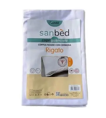 COPPIA DI FEDERE CON CERNIERA RIGATO SANBèD KUVEè HOME