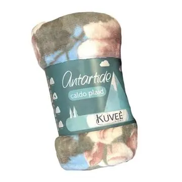 PLAID PILE ANTARTIDE KUVEE HOME 150x200