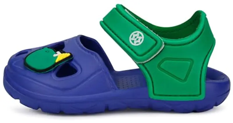 KVbabby Sandali per bambini e ragazzi Scarpe da Giardino Antiscivolo Sandali da Spiaggia Ciabatte, 2463blu profondo, 28/29 EU/Dimensione dell'etichetta 170 miniatura 2