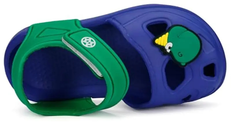 KVbabby Sandali per bambini e ragazzi Scarpe da Giardino Antiscivolo Sandali da Spiaggia Ciabatte, 2463blu profondo, 28/29 EU/Dimensione dell'etichetta 170 miniatura 3