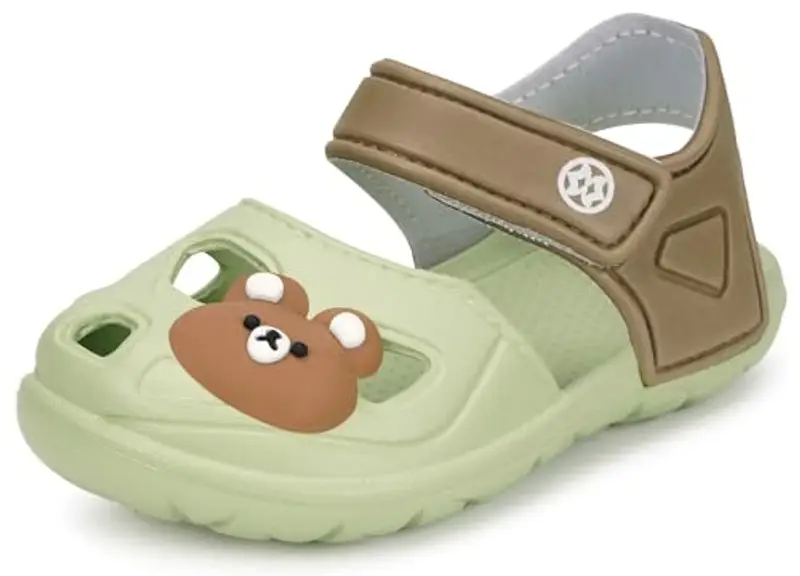 KVbabby Sandali per bambini e ragazzi Scarpe da Giardino Antiscivolo Sandali da Spiaggia Ciabatte,2463verde,29/30