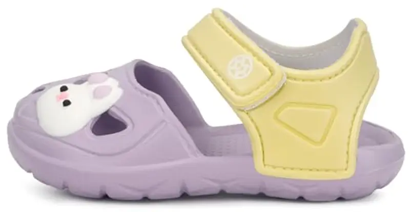 KVbabby Sandali per bambini e ragazzi Scarpe da Giardino Antiscivolo Sandali da Spiaggia Ciabatte, 2463viola, 24/25 miniatura 2